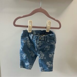 Baby B’Gosh Floral Baby Girl Denim pants